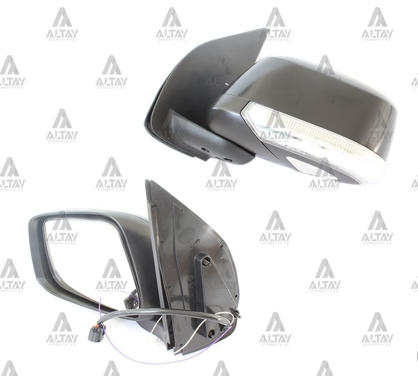 Ayna Dış Dikiz Pıckup 08=> Navara Elektrikli Isıtmalı Sinyalli Otomatik Katlanır Siyah Sol 963024X10B