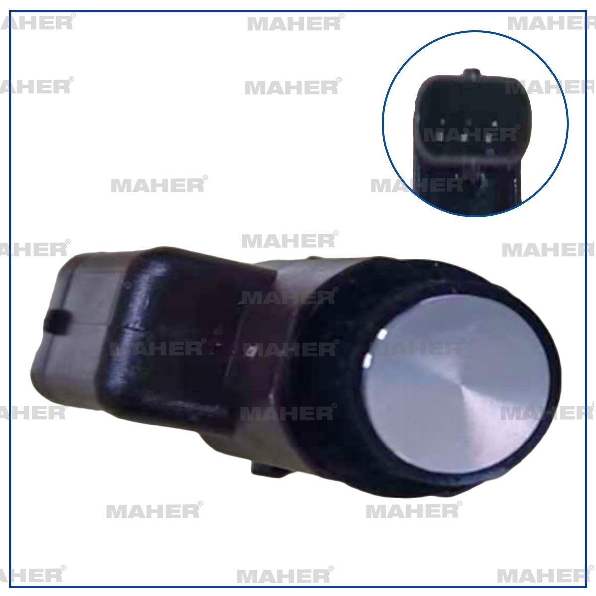 SENSÖR PARK (ULTRASONIC BWS SENSÖRÜ) GOLF 5 / JETTA / PASSAT / TOURAN 04-10 (KROM-PANJURDAKİ)