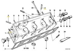 SUBOP KAVALI BMW E12,E21,E23,E24 M10,M20,M30,S38 11121266762
