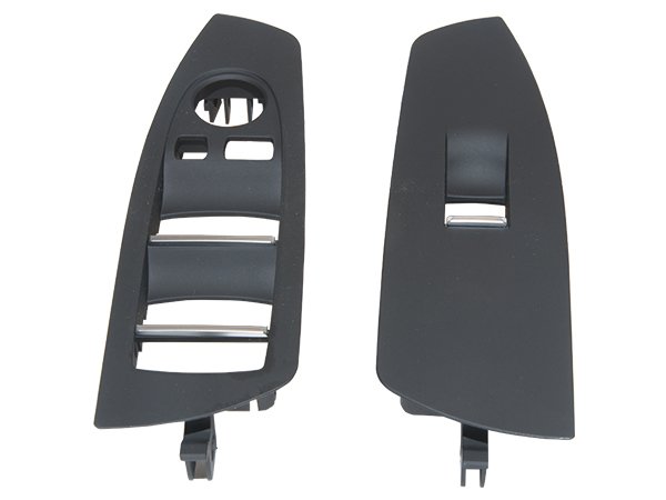 Cam Düğme Çerçevesi F01+LCI Ön (Set); Siyah - 9241911/941P1