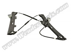 Kapı Cam Krikosu E60+LCI Ön Sol (Motorsuz) - 51337184383