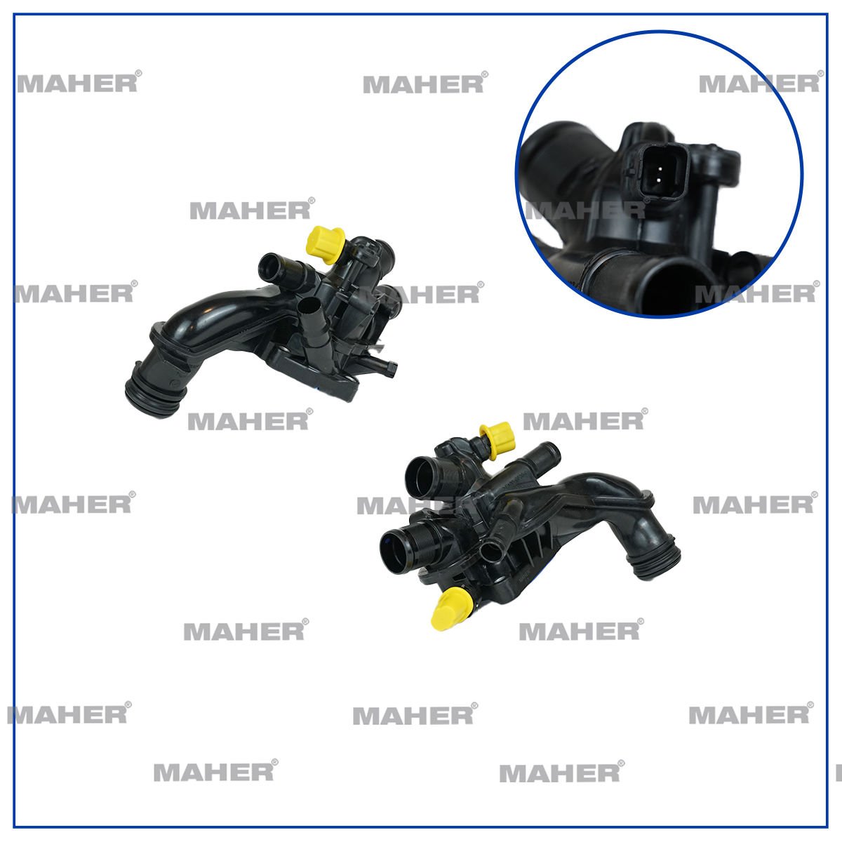 TERMOSTAT GÖVDESİ 207 / 208 / 308 / 508 / RCZ / C4 / C5 / RCZ  07=> 1,6I 16V EPC6 -EP6