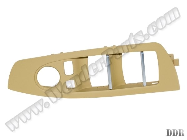 Cam Düğme Çerçevesi F01+LCI Ön Sol; Bej (Kararan Ayna) - 61319241912P1