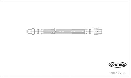 Fren Hortumu Arka 361mm R60/61  - 34309804832