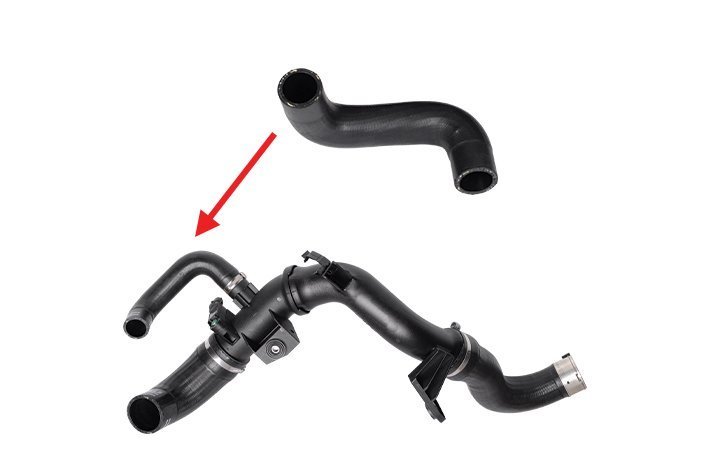 TURBO HORTUMU KÜÇÜK 25mm PLASTİK PARÇA HARİÇ FIAT EGEA 1.4-1.6