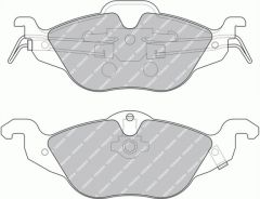 OPEL FREN BALATA ÖN ASTRA G 1605034 1605121