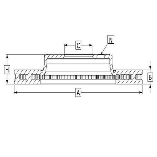 Dısk Fren On (265-4)- Chery Tıggo 08- 68468