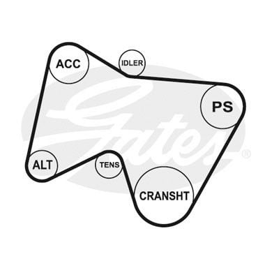 VW PASSAT A4 A6 1.9TDI AFN AVG V KAYIŞ 028903137AR
