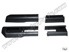 Koltuk Ray Kapağı F10-LCI F07-LCI F01-LCI Sol+Sağ; Siyah - 52107340335S4