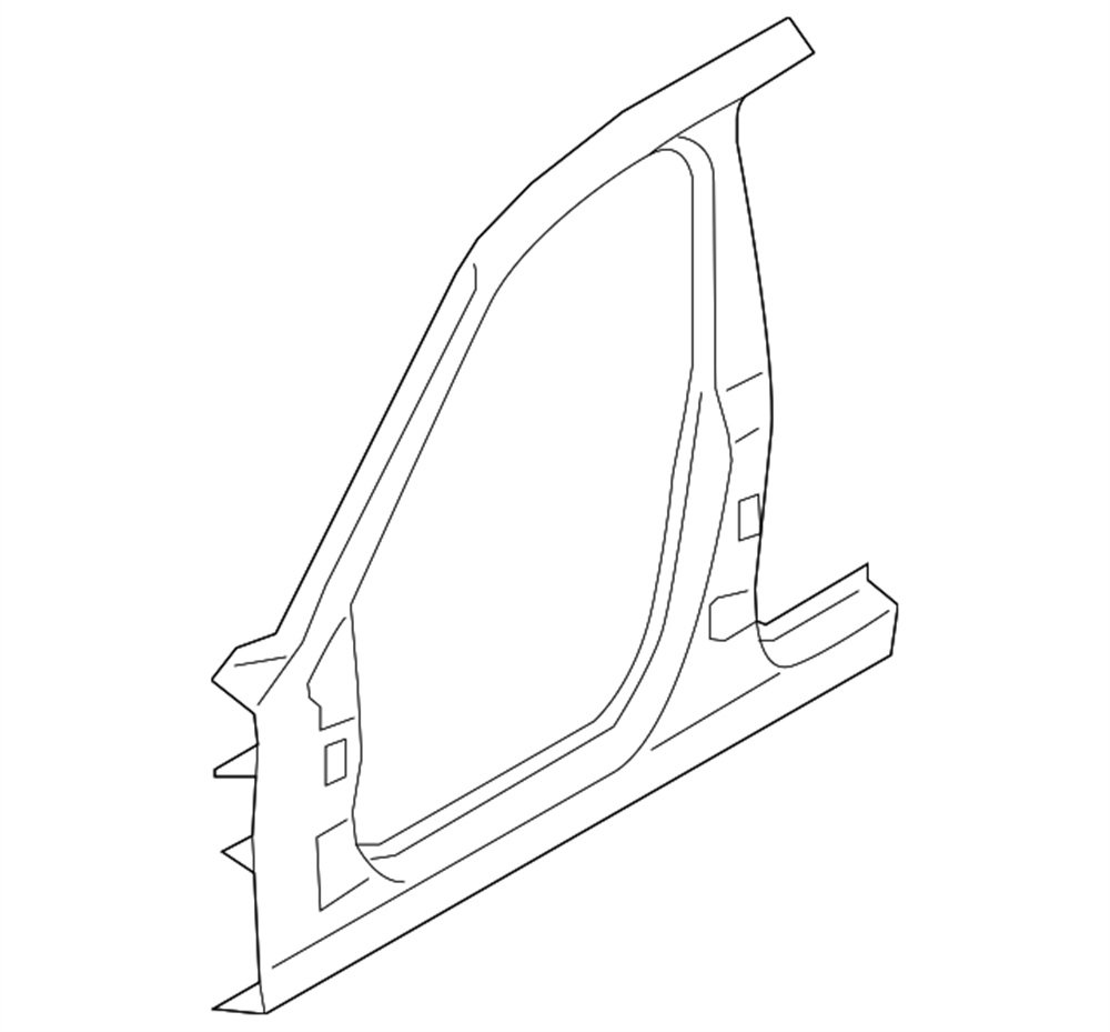 ÖN DİREK SACI F25 SOL BMW 41007267467