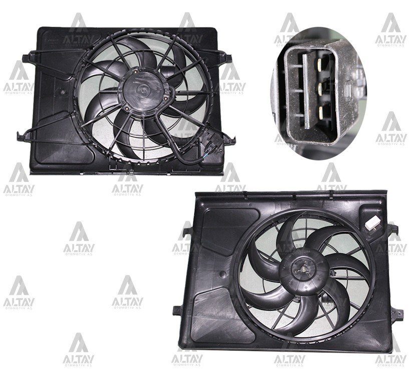 Fan Radyatör I-30 07-11 Benzinli 253802H050