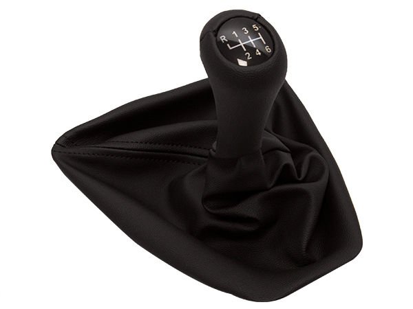 Topuzlu Vites Körüğü E90+LCI E92+LCI -6 İleri- Man.Şanz (Siyah; Suni Deri)