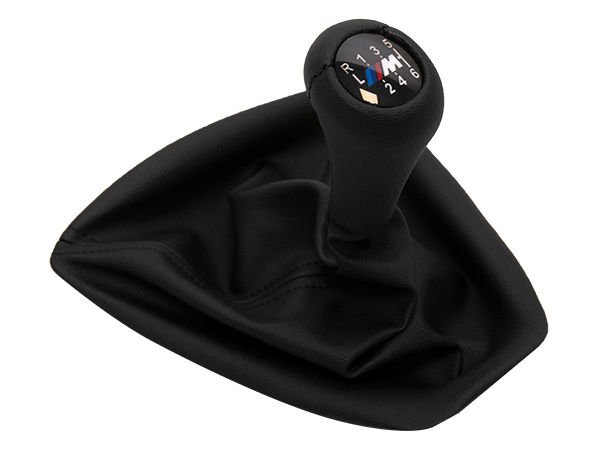 Topuzlu Vites Körüğü E90+LCI E92+LCI -6 İleri- Man.Şanz (Siyah; Suni Deri) -///M-