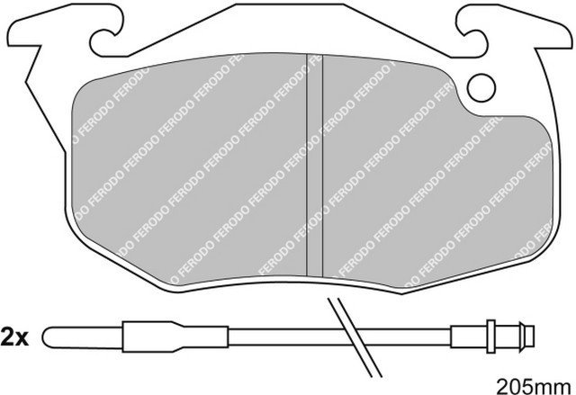 Renault 9-19 Cıtroen Saxo Ön Balata 20905 405035 425032 425033 425035 425036 425049 425050