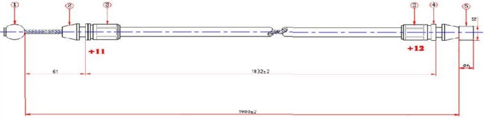 Kaput Acma Telı- Bt50 06- RCB-115