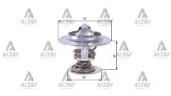 TERMOSTAT 90°C LAGUNA 2.0 8V-16V SAFRANE 2.0 16V