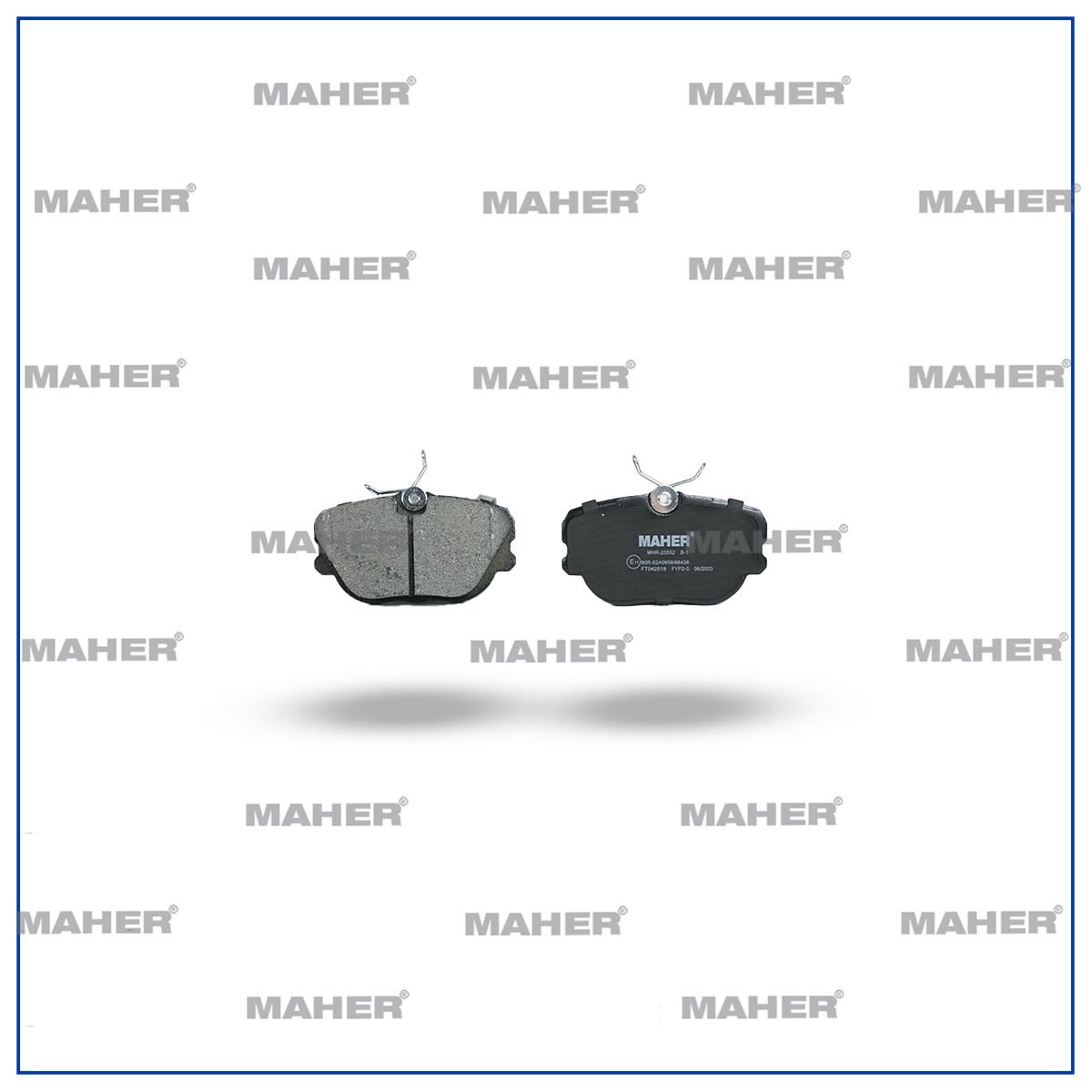 FREN BALATA BMW 3 SERİ    82-92 E30 / MERCEDES 190 W201 82-93 ÖN