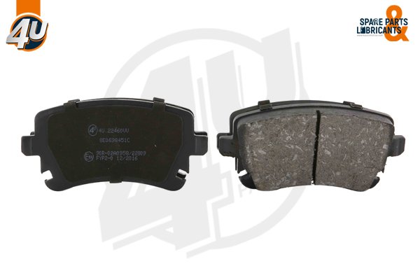 Fren Balatası Arka-Fişsiz AUK A6 2001-09 - 8E0698451C