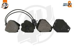 Fren Balatası Ön-Fişli ACK A8 1994-99 - 4D0698151AD