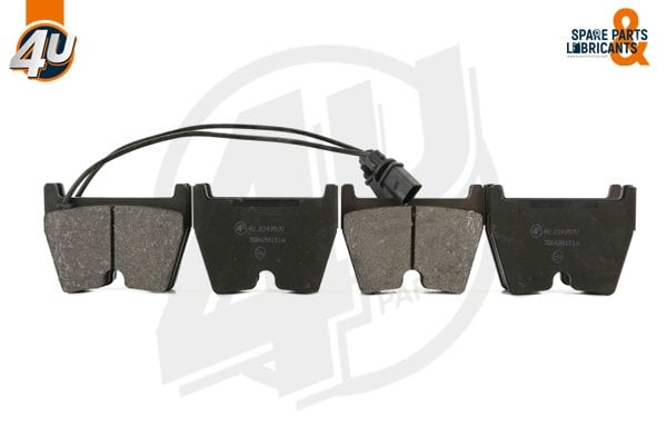 Fren Balatası Ön-Fişli AYT-BAN Phaeton 2002-16 - 3D0698151A